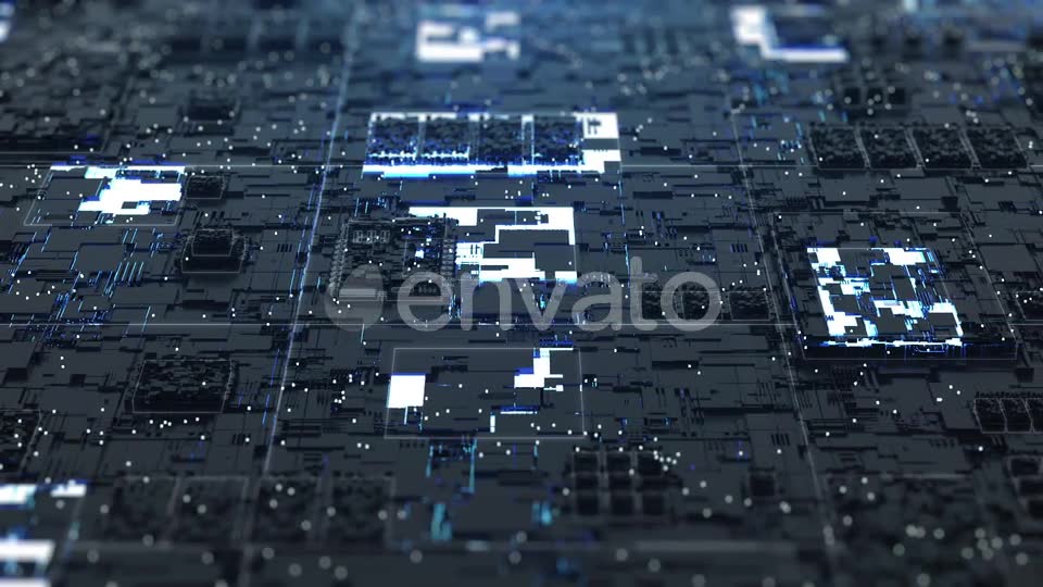 Digital Chip Abstraction Videohive 22740419 Motion Graphics Image 2