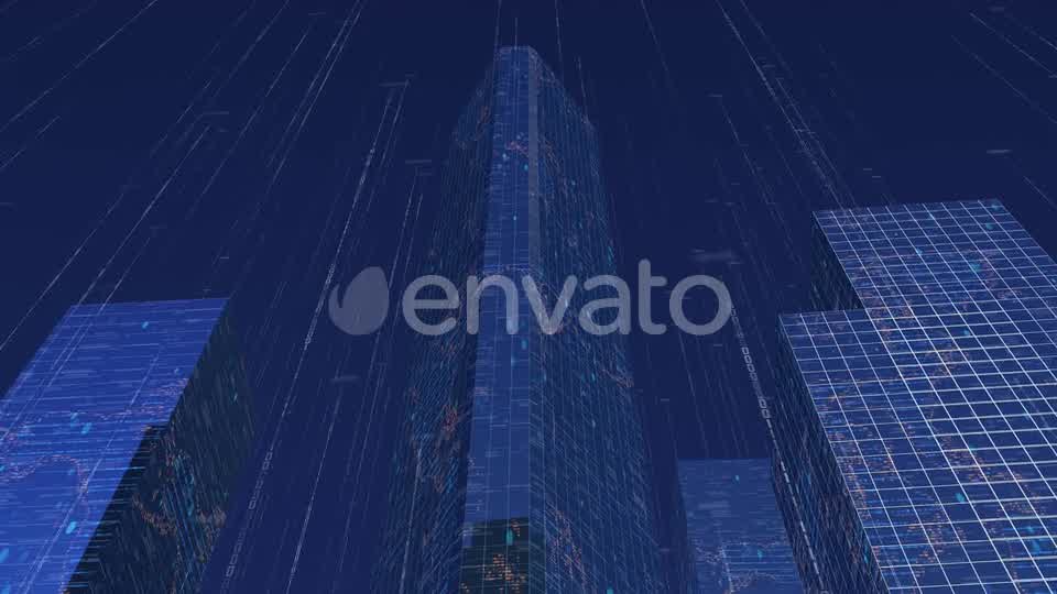 Digital City Buildings With Data V2 Videohive 23824227 Motion Graphics Image 8
