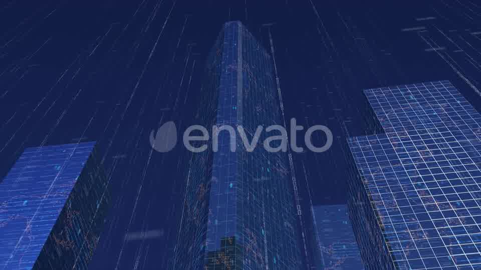 Digital City Buildings With Data V2 Videohive 23824227 Motion Graphics Image 9