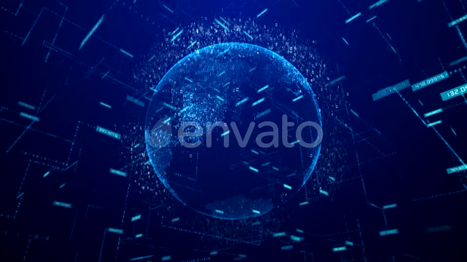 Digital Data Network Space Videohive 21626649 Motion Graphics Image 2