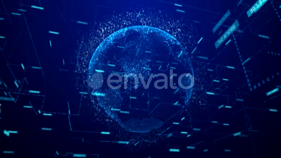 Digital Data Network Space Videohive 21626649 Motion Graphics Image 3