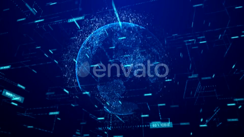 Digital Data Network Space Videohive 21626649 Motion Graphics Image 4
