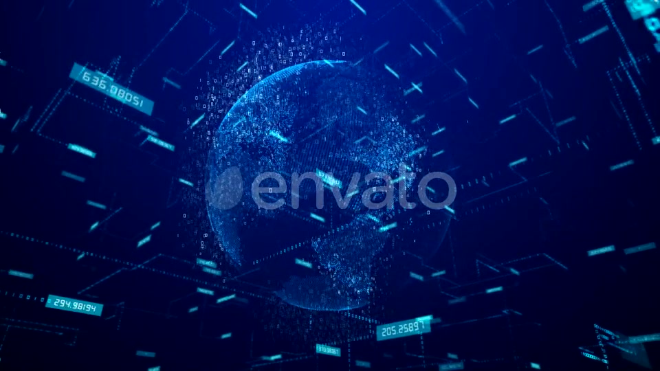 Digital Data Network Space Videohive 21626649 Motion Graphics Image 5
