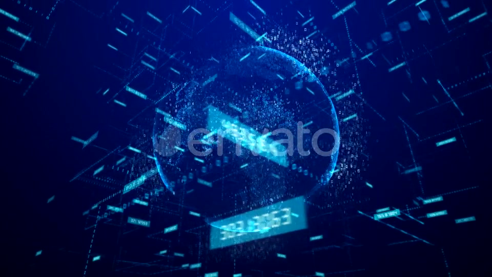 Digital Data Network Space Videohive 21626649 Motion Graphics Image 8