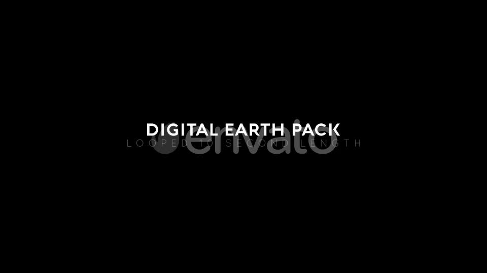 Digital Earth 4K Videohive 23156893 Motion Graphics Image 1