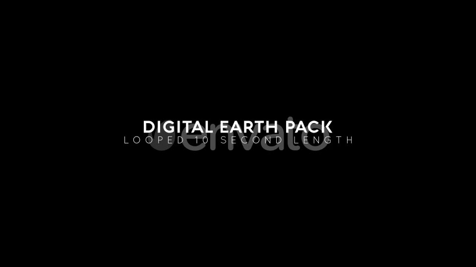 Digital Earth 4K Videohive 23156893 Motion Graphics Image 2