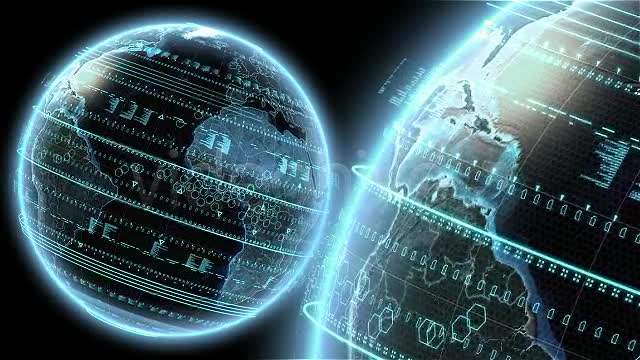 Digital Earth Globe 2 Videohive 5746514 Motion Graphics Image 1