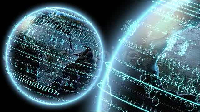 Digital Earth Globe 2 Videohive 5746514 Motion Graphics Image 12