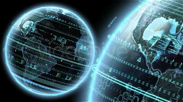 Digital Earth Globe 2 Videohive 5746514 Motion Graphics Image 2