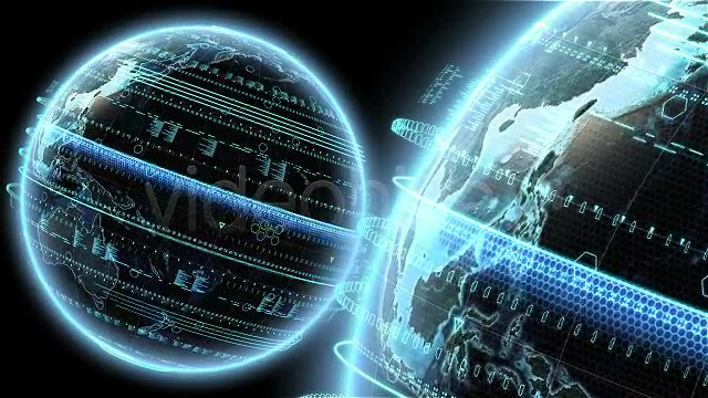 Digital Earth Globe 2 Videohive 5746514 Motion Graphics Image 7