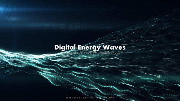 Digital Energy Waves - 8891793 Videohive Download