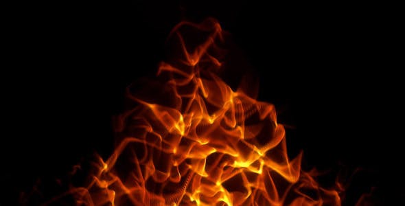 Digital Fire Background - 3455260 Download Videohive