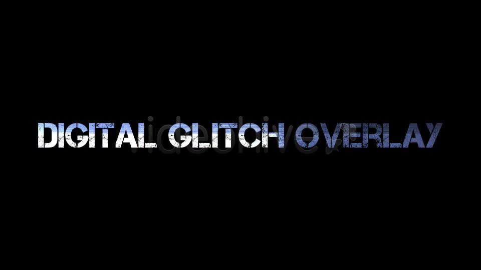 Digital Glitch Overlay 2 Videohive 8000282 Motion Graphics Image 1