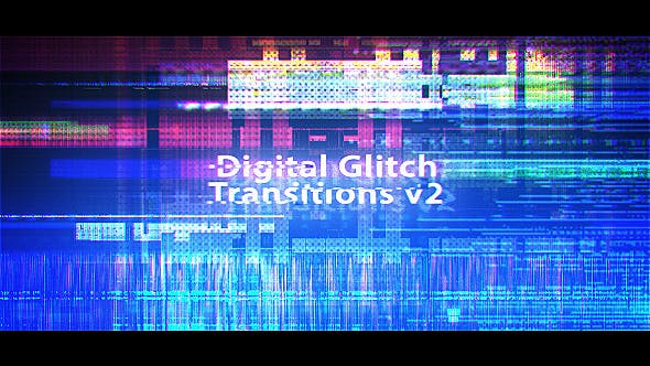 Digital Glitch Transitions v2 - Download Videohive 19660788