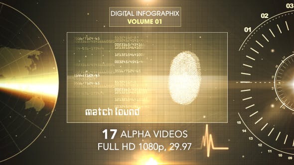 Digital Infographix Vol 1 - Videohive 5976381 Download