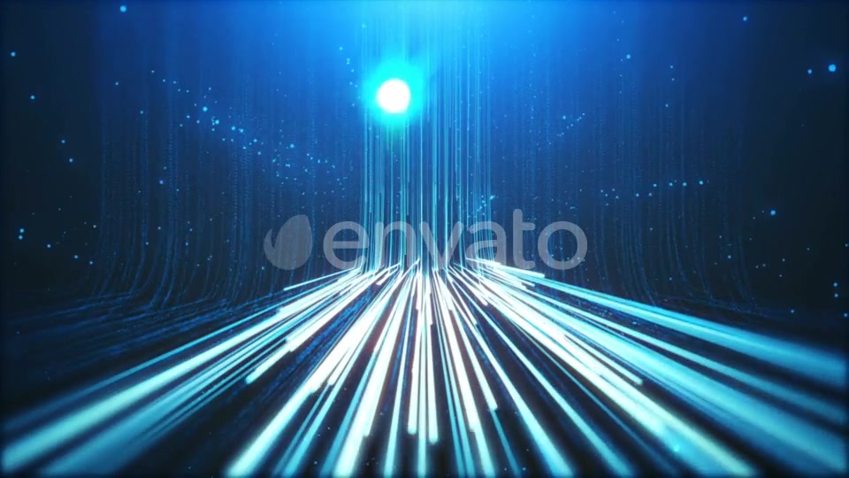 Digital Information Flow From Heaven Background Videohive 22512002 Motion Graphics Image 3