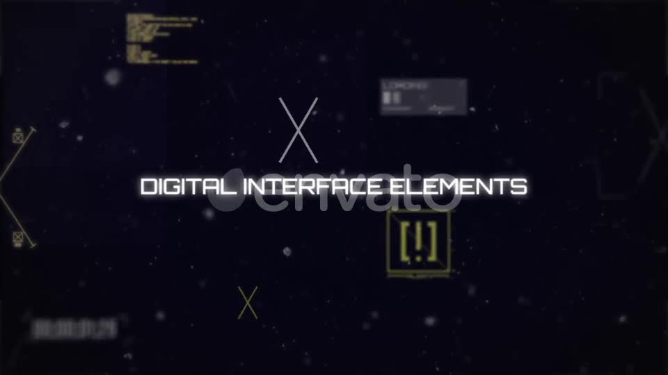Digital Interface Elements Videohive 21762910 Motion Graphics Image 1
