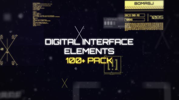 Digital Interface Elements - 21762910 Download Videohive