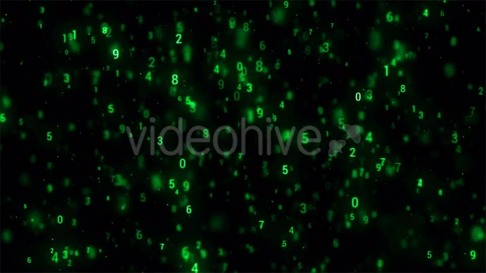 Digital Matrix Display Rotation Background Videohive 17404547 Motion Graphics Image 2