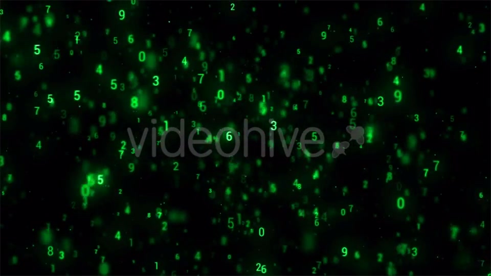 Digital Matrix Display Rotation Background Videohive 17404547 Motion Graphics Image 3
