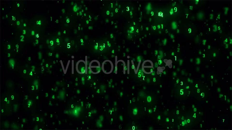 Digital Matrix Display Rotation Background Videohive 17404547 Motion Graphics Image 5