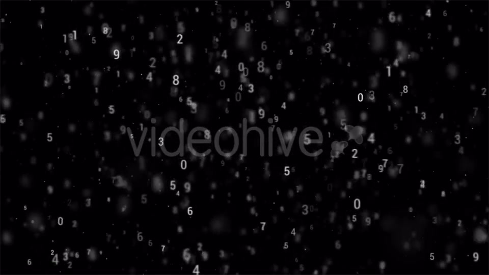 Digital Matrix Display Rotation Background Videohive 17404547 Motion Graphics Image 7