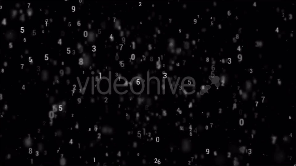 Digital Matrix Display Rotation Background Videohive 17404547 Motion Graphics Image 8