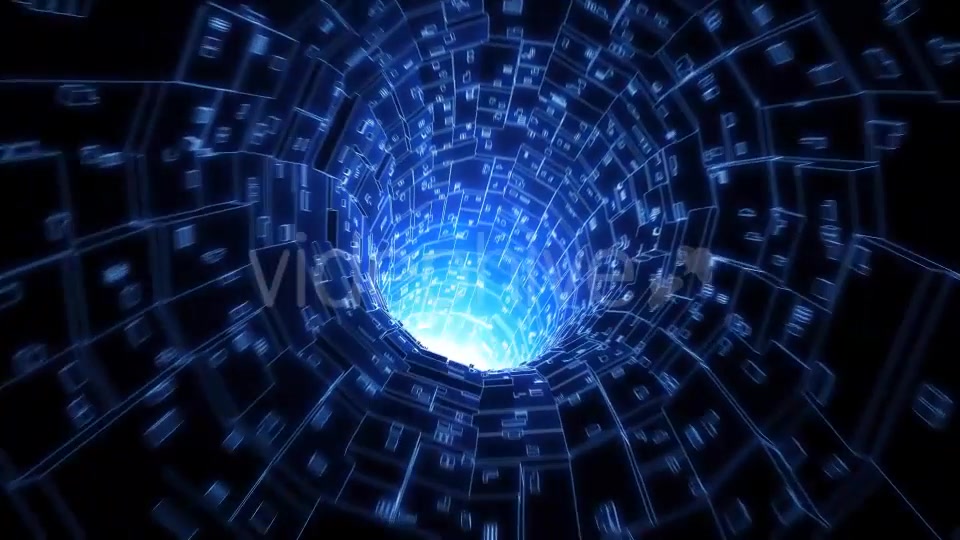 Digital Network Tunnel Background Videohive 19817094 Motion Graphics Image 4