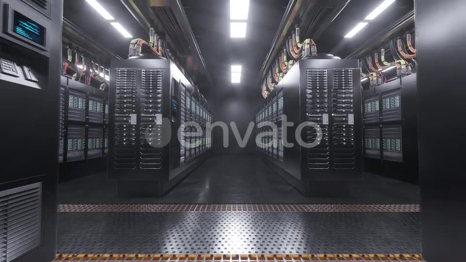 Digital Server Room Background Videohive 23864714 Motion Graphics Image 2