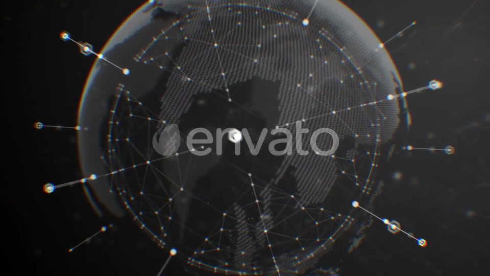 Digital World Connection Lines Background Videohive 21589627 Motion Graphics Image 10