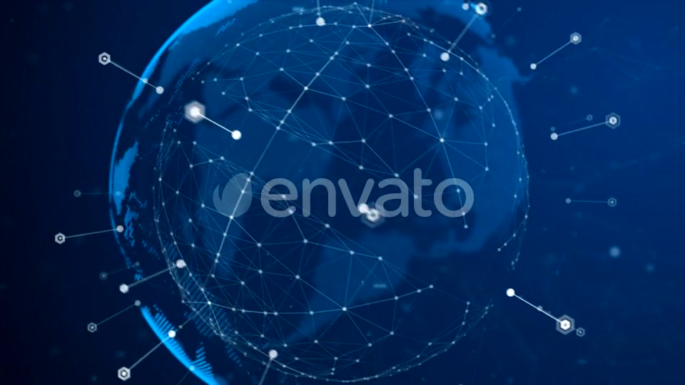 Digital World Connection Lines Background Videohive 21589627 Motion Graphics Image 4