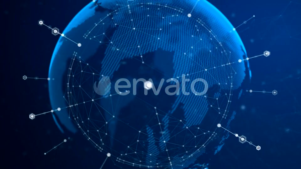 Digital World Connection Lines Background Videohive 21589627 Motion Graphics Image 5