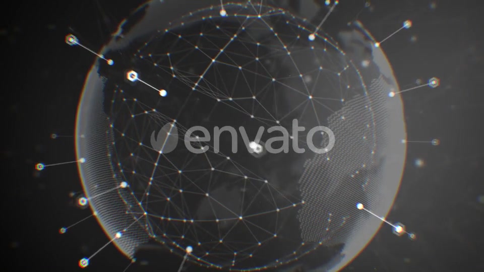Digital World Connection Lines Background Videohive 21589627 Motion Graphics Image 6