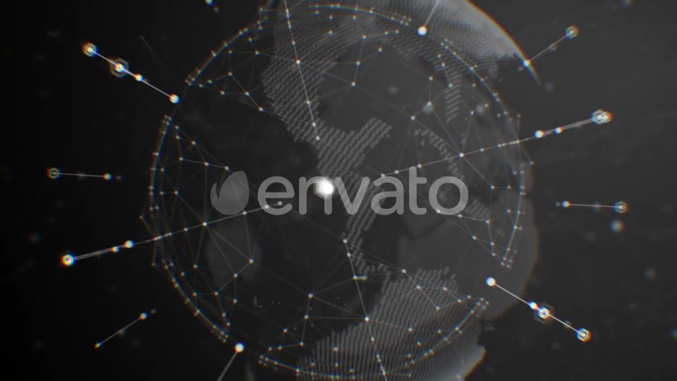 Digital World Connection Lines Background Videohive 21589627 Motion Graphics Image 7