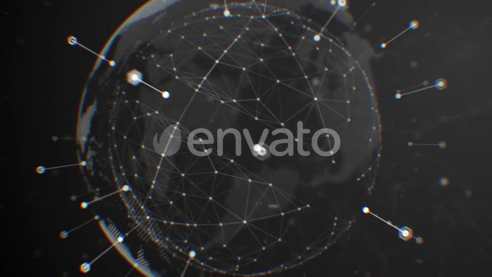 Digital World Connection Lines Background Videohive 21589627 Motion Graphics Image 9