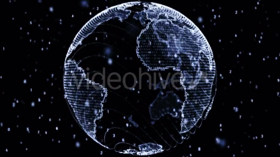 Digital World Globe Videohive 19162070 Motion Graphics Image 5