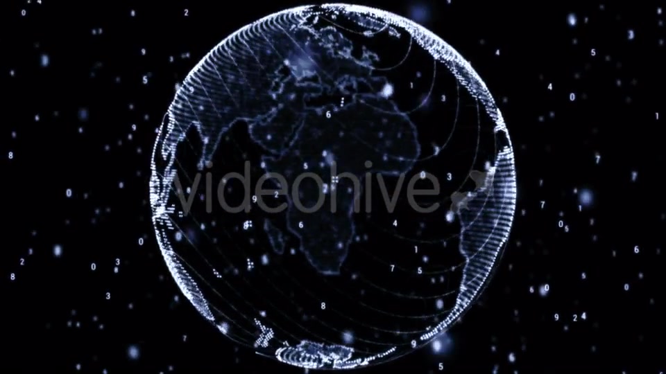 Digital World Globe Videohive 19162070 Motion Graphics Image 8