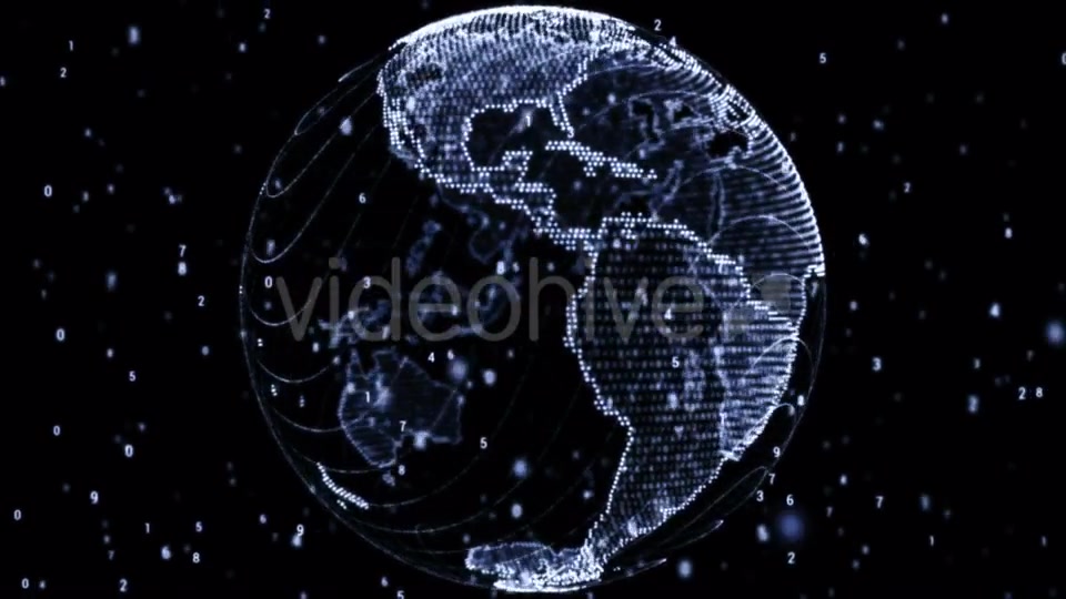 Digital World Globe Videohive 19162070 Motion Graphics Image 9