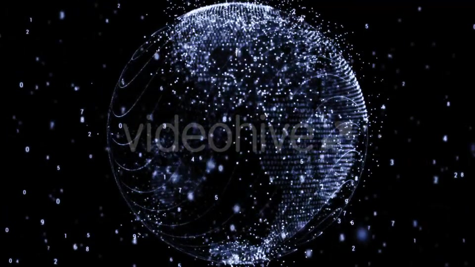 Digital World Globe In Four Versions Videohive 19189082 Motion Graphics Image 4