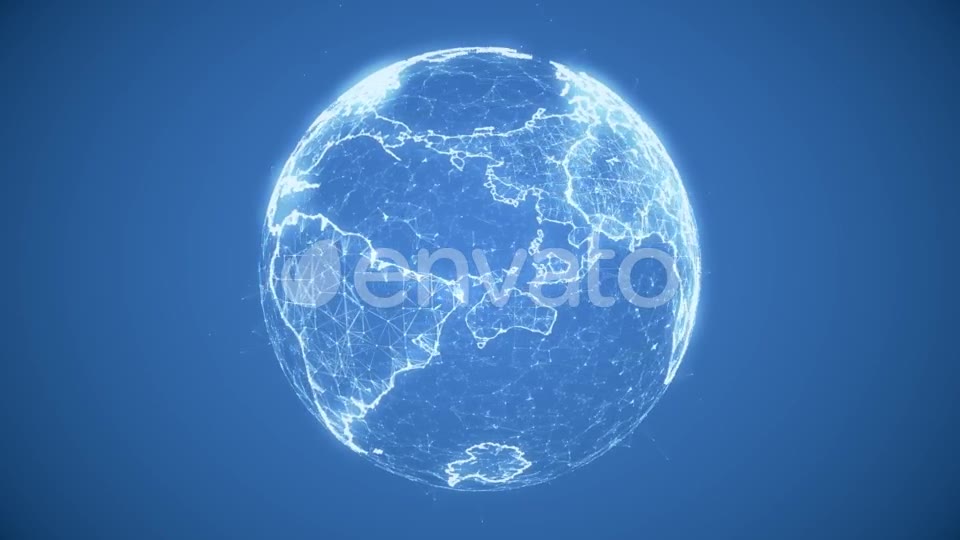 Digital World Globe Loop Videohive 22342882 Motion Graphics Image 2