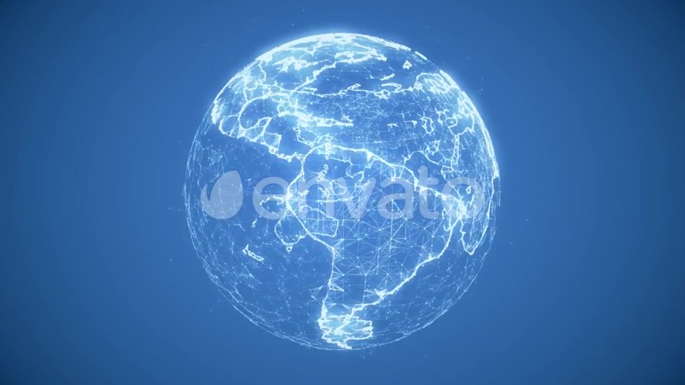 Digital World Globe Loop Videohive 22342882 Motion Graphics Image 3