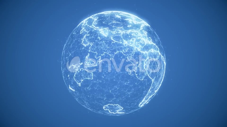 Digital World Globe Loop Videohive 22342882 Motion Graphics Image 4