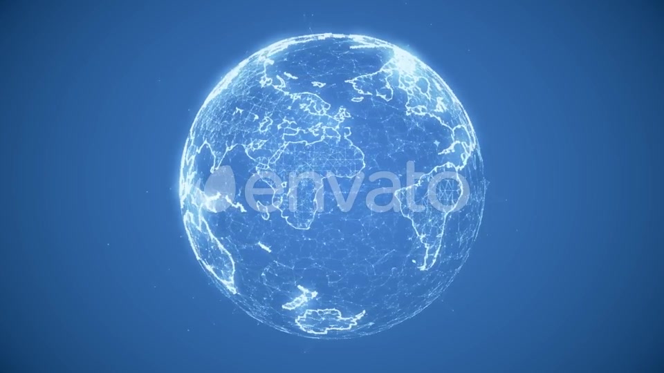 Digital World Globe Loop Videohive 22342882 Motion Graphics Image 6