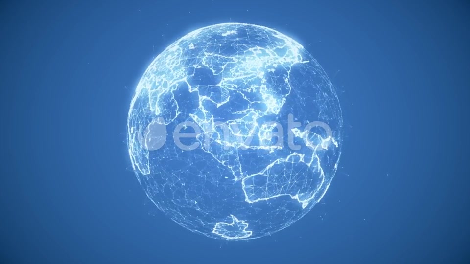 Digital World Globe Loop Videohive 22342882 Motion Graphics Image 8
