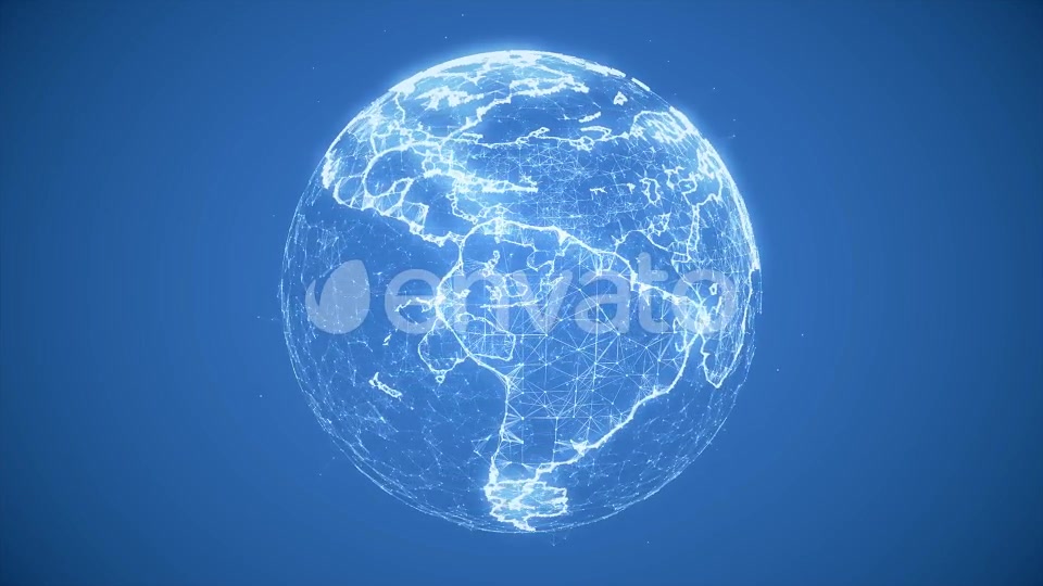 Digital World Globe Loop Videohive 22465521 Motion Graphics Image 3