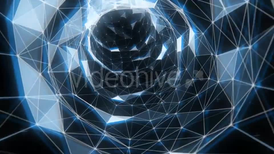 Digital Wormhole Blue Videohive 15805955 Motion Graphics Image 1