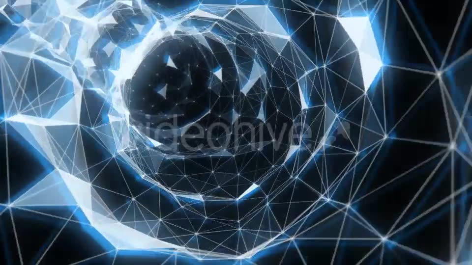 Digital Wormhole Blue Videohive 15805955 Motion Graphics Image 2