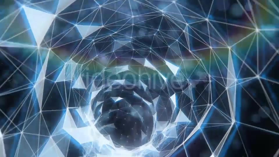 Digital Wormhole Blue Videohive 15805955 Motion Graphics Image 5
