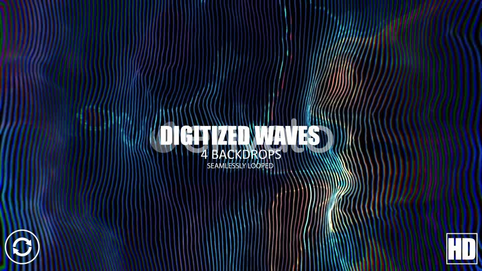 Digitized Waves HD Videohive 23162141 Motion Graphics Image 1