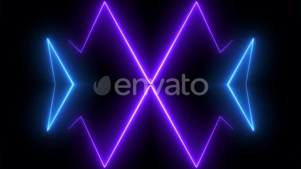 Dinamic Neon Light Background 4K Videohive 24519434 Motion Graphics Image 4